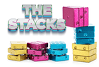 Gamers Guild AZ Gate Keeper Games Gate Keeper Games: The Stacks Magnetic Dice - Yellow, Pink, and Blue Gate Keeper Games