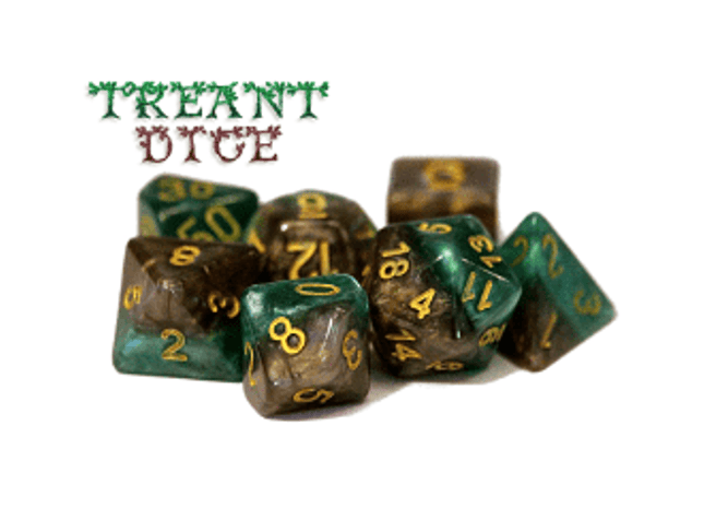 Gamers Guild AZ Gate Keeper Games GKG226-11d - Gate Keeper Games 11 Die Set: Treant Halfsies Dice Gate Keeper Games