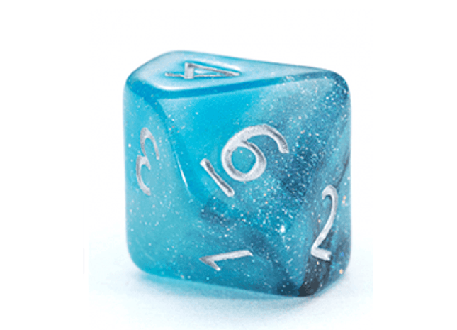 Gamers Guild AZ Gate Keeper Games GKGAE383-10d10 - Gate Keeper Games Set of 10 D10: Eternity Aether Dice Gate Keeper Games