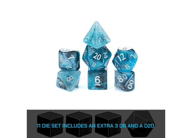 Gamers Guild AZ Gate Keeper Games GKGAE383-11d - Gate Keeper Games 11 Die Set: Eternity Aether Dice Gate Keeper Games