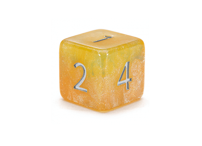 Gamers Guild AZ Gate Keeper Games GKGAE443-12d6 - Gate Keeper Games Set of 12 D6: Sunburst Aether Dice Gate Keeper Games