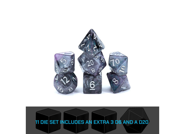 Gamers Guild AZ Gate Keeper Games GKGAE887-11d - Gate Keeper Games 11 Die Set: Limbo Aether Dice Gate Keeper Games