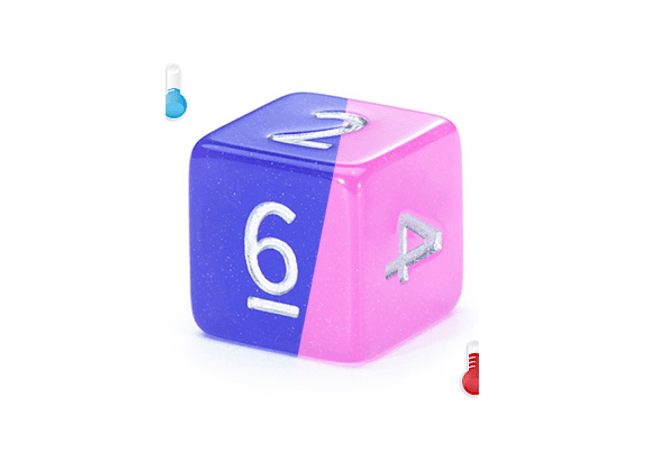 Gamers Guild AZ Gate Keeper Games GKGCH51-12d6 - Gate Keeper Games Set of 12 D6: Birthday Surprise Chromomancy Dice Gate Keeper Games