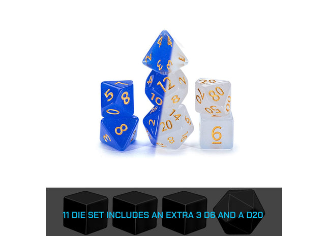 Gamers Guild AZ Gate Keeper Games GKGCH57-11d - Gate Keeper Games 11 Die Set: Changeling Chromomancy Dice Gate Keeper Games