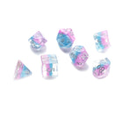 Gamers Guild AZ Gate Keeper Games GKGE0130-7d - Gate Keeper Games 7 Die Set: Cotton Candy Eclipse Dice Gate Keeper Games
