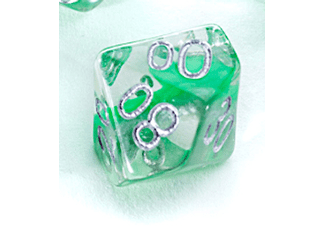 Gamers Guild AZ Gate Keeper Games GKGE0290-10d10 - Gate Keeper Games Set of 10 D10: Elf King Eclipse Dice Gate Keeper Games