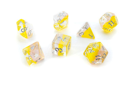 Gamers Guild AZ Gate Keeper Games GKGE0450-7d - Gate Keeper Games 7 Die Set: Corona Eclipse Dice Gate Keeper Games