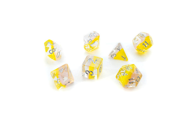 Gamers Guild AZ Gate Keeper Games GKGE0450-7d - Gate Keeper Games 7 Die Set: Corona Eclipse Dice Gate Keeper Games