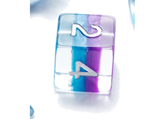 Gamers Guild AZ Gate Keeper Games GKGE0530-12d6 - Gate Keeper Games Set of 12 D6: Cyanethyst Eclipse Dice Gate Keeper Games