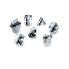 Gamers Guild AZ Gate Keeper Games GKGE0870-7d - Gate Keeper Games 7 Die Set: Luna Eclipse Dice - Black Friday Gate Keeper Games