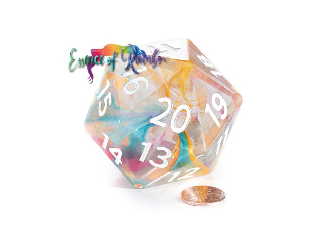 Gamers Guild AZ Gate Keeper Games GKGEPIC7772 - Gate Keeper Games : Essence of Rainbow 58mm Die Gate Keeper Games