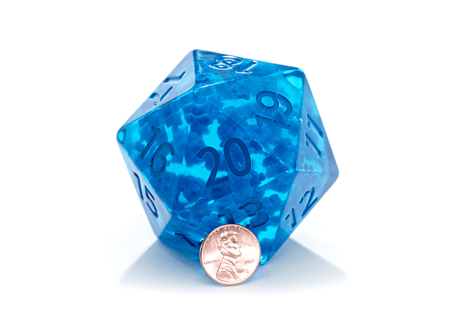 Gamers Guild AZ Gate Keeper Games GKGEPIMEEB - Gate Keeper Games: Blue Meeple Golem 58mm Epic Die Gate Keeper Games