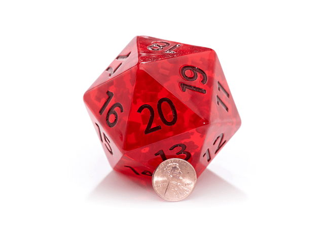 Gamers Guild AZ Gate Keeper Games GKGEPIMEER - Gate Keeper Games: Red Meeple Golem 58mm Epic Die Gate Keeper Games