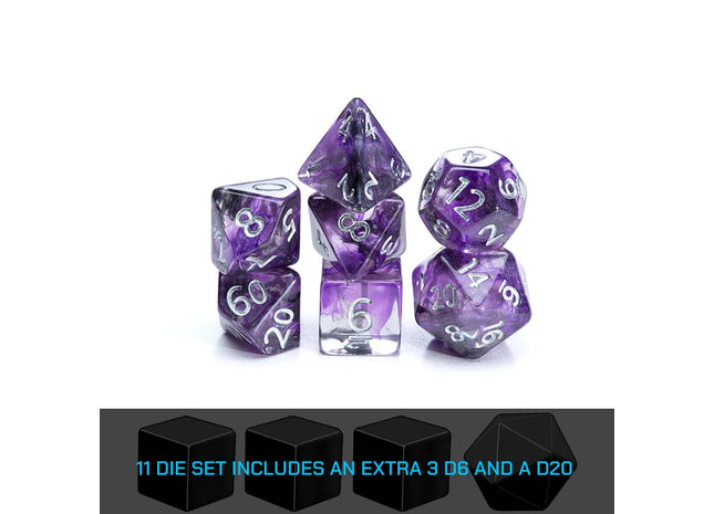 Gamers Guild AZ Gate Keeper Games GKGES85-11d - Gate Keeper Games 11 Die Set: Elegance Essence Dice Gate Keeper Games