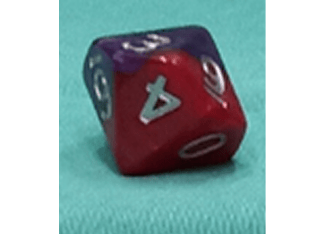 Gamers Guild AZ Gate Keeper Games GKGH15-10d10 - Gate Keeper Games Set of 10 D10: Anarchy Halfsies Dice Gate Keeper Games