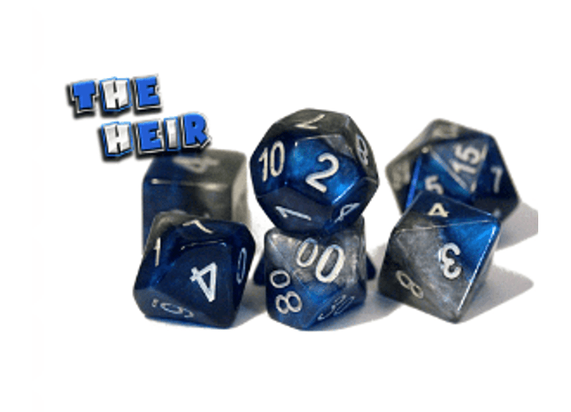 Gamers Guild AZ Gate Keeper Games GKGH239-11d - Gate Keeper Games 11 Die Set: The Heir Halfsies Dice Gate Keeper Games