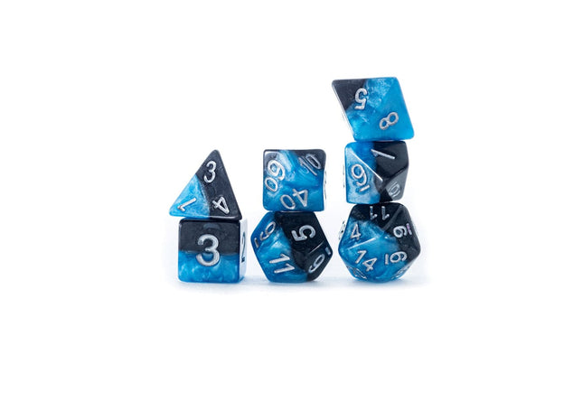 Gamers Guild AZ Gate Keeper Games GKGH38-7d - Gate Keeper Games 7 Die Set: Bat Dice Halfsies Dice Gate Keeper Games