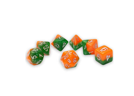 Gamers Guild AZ Gate Keeper Games GKGH42-7d - Gate Keeper Games 7 Die Set: Great Pumpkin Halloween Dice Gate Keeper Games