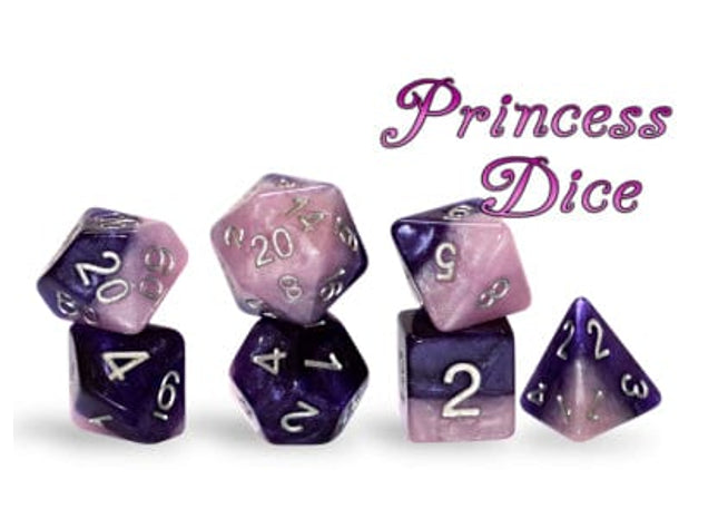 Gamers Guild AZ Gate Keeper Games GKGH51-11d - Gate Keeper Games 11 Die Set: Princess Dice Halfsies Dice Gate Keeper Games