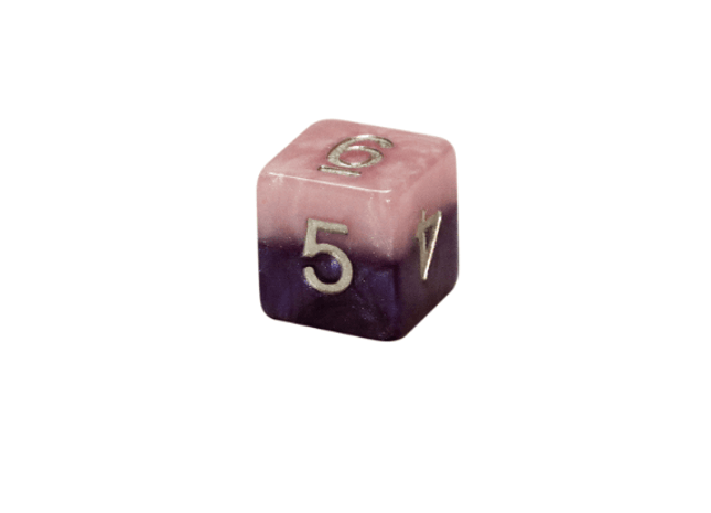 Gamers Guild AZ Gate Keeper Games GKGH51-12d6 - Gate Keeper Games Set of 12 D6: Princess Dice Halfsies Dice Gate Keeper Games