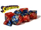 Gamers Guild AZ Gate Keeper Games GKGH513-11d - Gate Keeper Games 11 Die Set: Superdice Halfsies Dice - Black Friday Gate Keeper Games