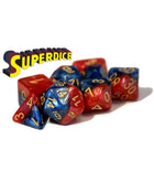 Gamers Guild AZ Gate Keeper Games GKGH513-7d - Gate Keeper Games 7 Die Set: Superdice Halfsies Dice Gate Keeper Games