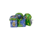 Gamers Guild AZ Gate Keeper Games GKGH523-7d - Gate Keeper Games 7 Die Set: Mother Earth Halfsies Dice Gate Keeper Games