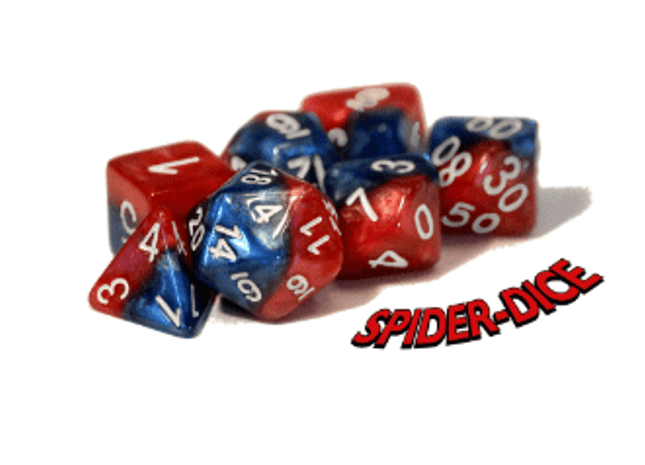 Gamers Guild AZ Gate Keeper Games GKGH531-11d - Gate Keeper Games 11 Die Set: SpiderDice Halfsies Dice Gate Keeper Games