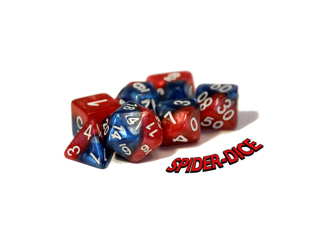 Gamers Guild AZ Gate Keeper Games GKGH531-7d - Gate Keeper Games 7 Die Set: Spider Dice Halfsies Dice Gate Keeper Games