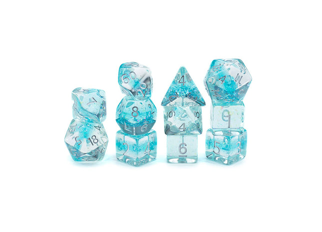 Gamers Guild AZ Gate Keeper Games GKGHL020-11d - Gate Keeper Games 11 Die Set: Mermaid Holographic Dice Gate Keeper Games