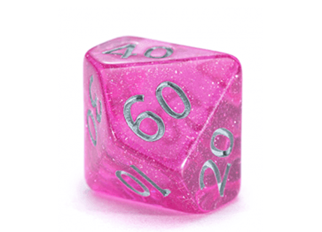 Gamers Guild AZ Gate Keeper Games GKGHL1-10d10 - Gate Keeper Games Set of 10 D10: Sunrise Cordial Holographic Dice Gate Keeper Games