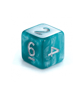 Gamers Guild AZ Gate Keeper Games GKGHL2-12d6 - Gate Keeper Games Set of 12 D6: Sea Foam Holographic Dice Gate Keeper Games