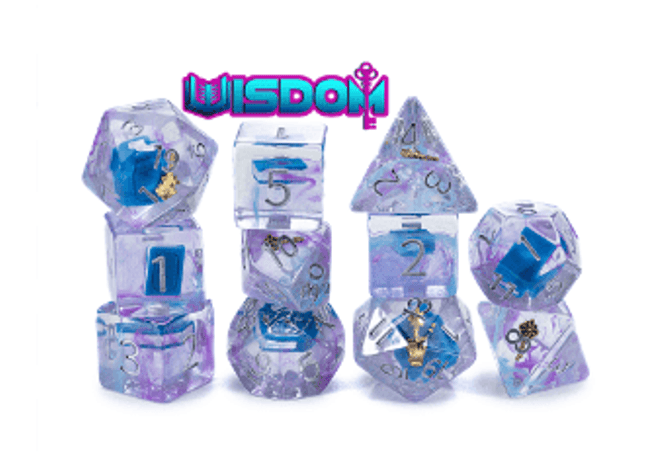 Gamers Guild AZ Gate Keeper Games GKGID053-11d - Gate Keeper Games 11 Die Set: Wisdom Inclusion Dice Gate Keeper Games