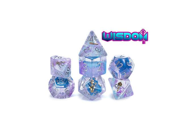 Gamers Guild AZ Gate Keeper Games GKGID053-7d - Gate Keeper Games 7 Die Set: Wisdom Inclusion Dice Gate Keeper Games