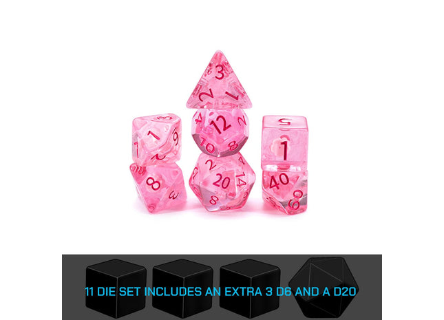 Gamers Guild AZ Gate Keeper Games GKGID17-11d - Gate Keeper Games 11 Die Set: Beauty Inclusion Dice Gate Keeper Games