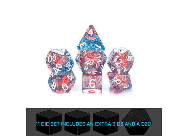 Gamers Guild AZ Gate Keeper Games GKGID173-11d - Gate Keeper Games 11 Die Set: America the Beautiful Inclusion Dice Gate Keeper Games