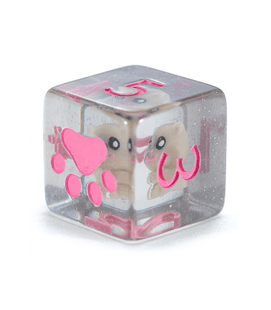 Gamers Guild AZ Gate Keeper Games GKGID186-12d6 - Gate Keeper Games Set of 12 D6: Cat Dice Inclusion Dice Gate Keeper Games