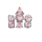 Gamers Guild AZ Gate Keeper Games GKGID186-7d - Gate Keeper Games 7 Die Set: Cat Dice Inclusion Dice - Black Friday Gate Keeper Games