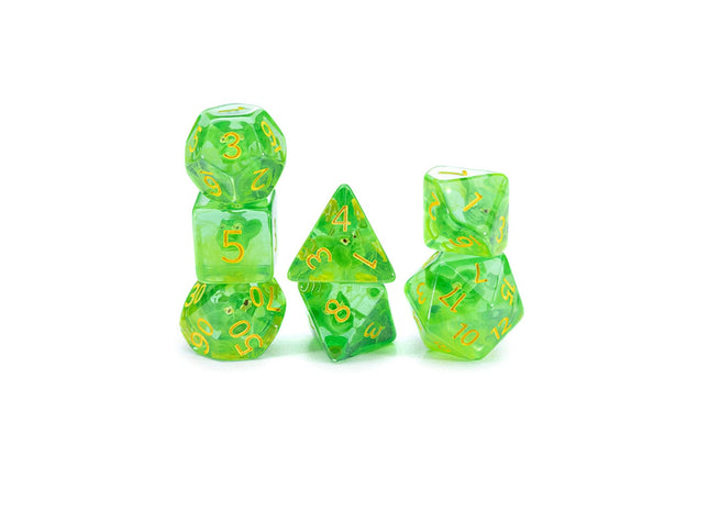 Gamers Guild AZ Gate Keeper Games GKGID222-7d - Gate Keeper Games 7 Die Set: Dice Goblin Inclusion Dice Gate Keeper Games