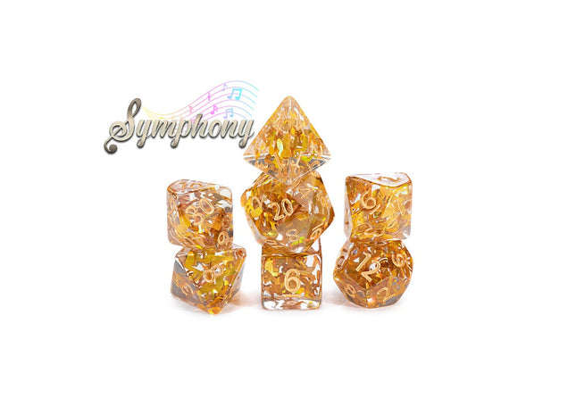 Gamers Guild AZ Gate Keeper Games GKGID40-7d - Gate Keeper Games 7 Die Set: Symphony Inclusion Dice Gate Keeper Games