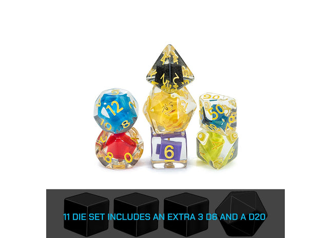 Gamers Guild AZ Gate Keeper Games GKGID4321-11d - Gate Keeper Games 11 Die Set: Block Head Inclusion Dice Gate Keeper Games