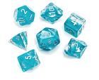 Gamers Guild AZ Gate Keeper Games GKGN0302-11d - Gate Keeper Games 11 Die Set: Glacier Light Blue Neutron Dice Gate Keeper Games