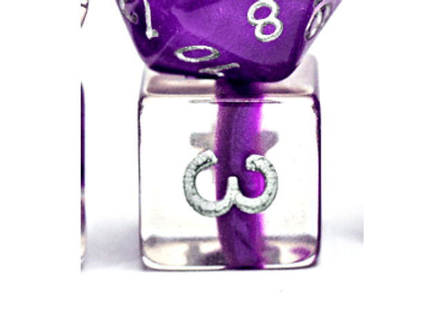 Gamers Guild AZ Gate Keeper Games GKGN050-12d6 - Gate Keeper Games Set of 12 D6: Violet Neutron Dice Gate Keeper Games