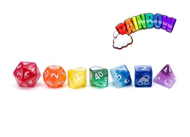 Gamers Guild AZ Gate Keeper Games GKGSG777-11d - Gate Keeper Games 11 Die Set: Rainbow  Sui Generis Dice Gate Keeper Games
