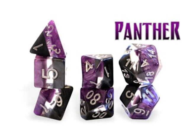 Gamers Guild AZ Gate Keeper Games GKGSN508-11d - Gate Keeper Games 11 Die Set: Panther Supernova Dice Gate Keeper Games