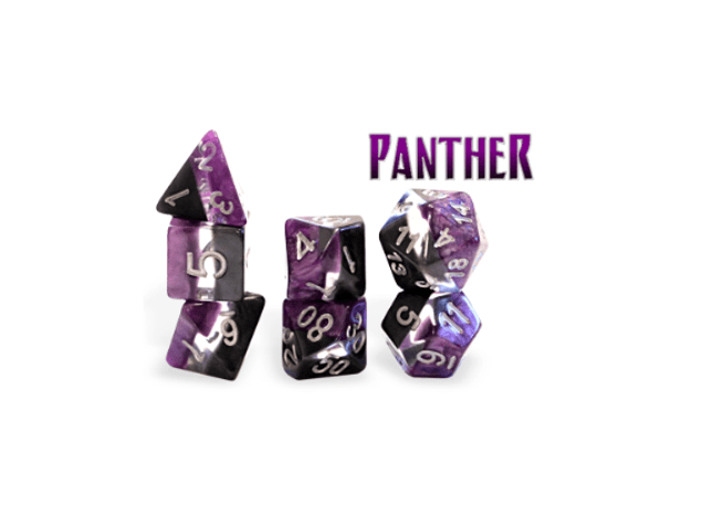 Gamers Guild AZ Gate Keeper Games GKGSN508-12d6 - Gate Keeper Games Set of 12 D6: Panther Supernova Dice Gate Keeper Games