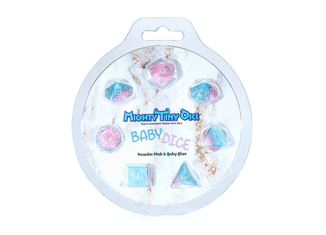 Gamers Guild AZ Gate Keeper Games GKGTINYH31-7d - Gate Keeper Games 7 Die Set: Baby Dice 12mm Mighty Tiny Dice Gate Keeper Games