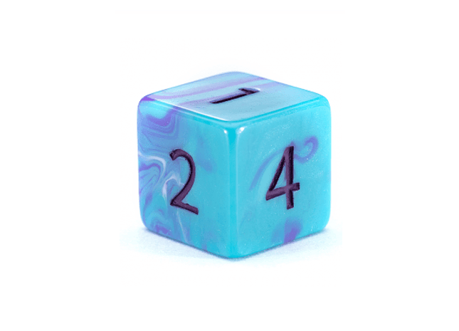 Gamers Guild AZ Gate Keeper Games GKGVG2271-12d6 - Gate Keeper Games Set of 12 D6: Almond Blossom Van Gogh Dice Gate Keeper Games