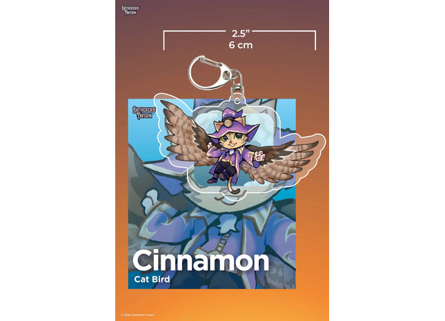 Gamers Guild AZ Gatherers' Tavern Gatherers' Tavern Cinnamon Cat Bird Keychain Southern Hobby