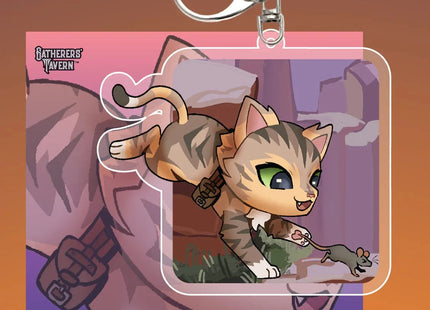 Gamers Guild AZ Gatherers' Tavern Gatherers' Tavern Cinnamon Cat Keychain Southern Hobby